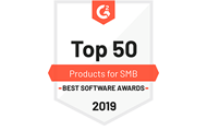 Awards Top 100 Software Companies 2019 Logo