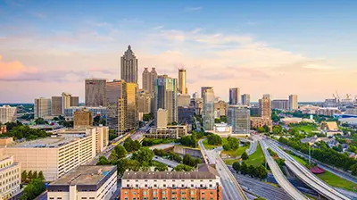 The Digital Revolution of Insurance A city skyline